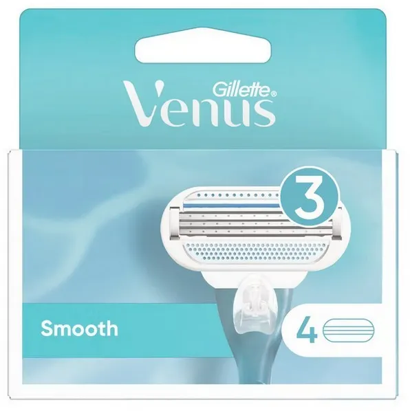 Gillette - Venus Smooth Rakblad - 4-pack