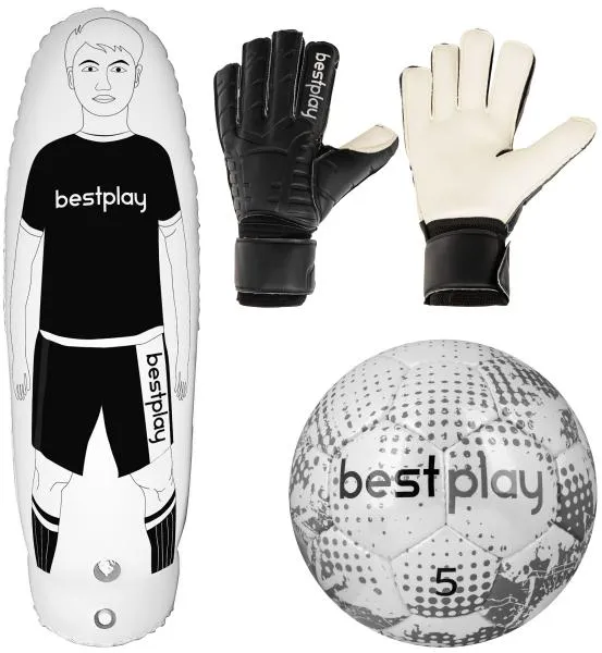 Bestplay Målvaktshandske barn + Fotboll +Airdummy